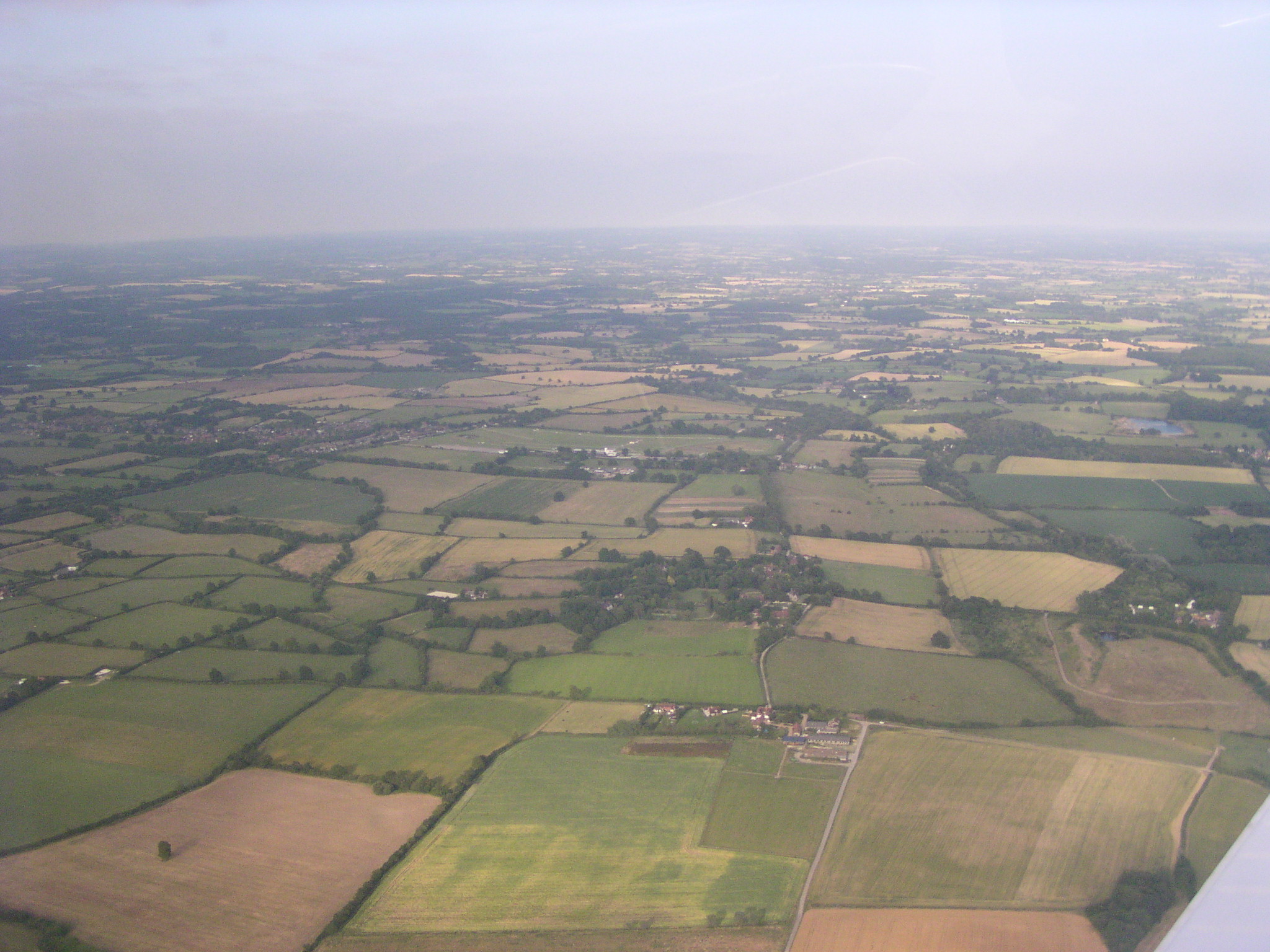 sussexs from air