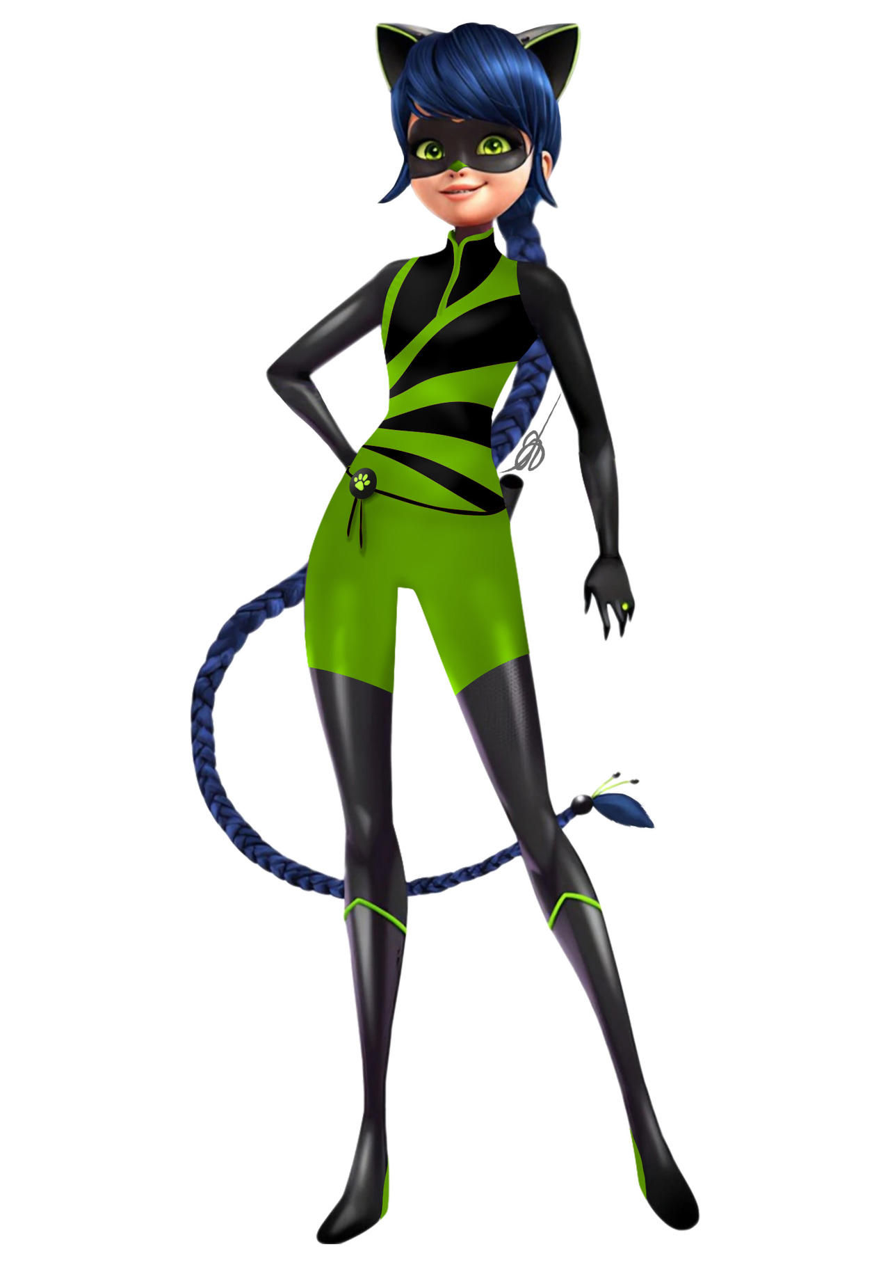 Lady Noire Redesign by MiraculousMongoose on DeviantArt