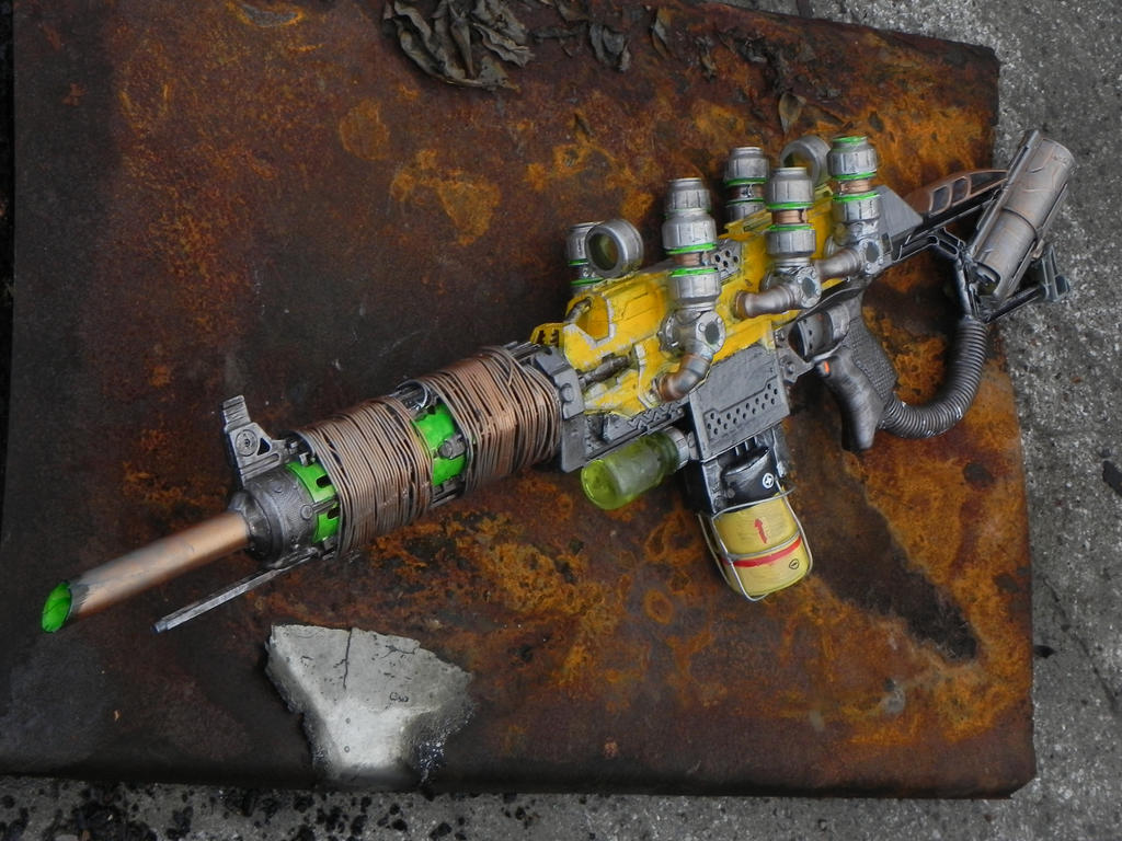 Fallout plasma rifle by Sam-Castle on DeviantArt