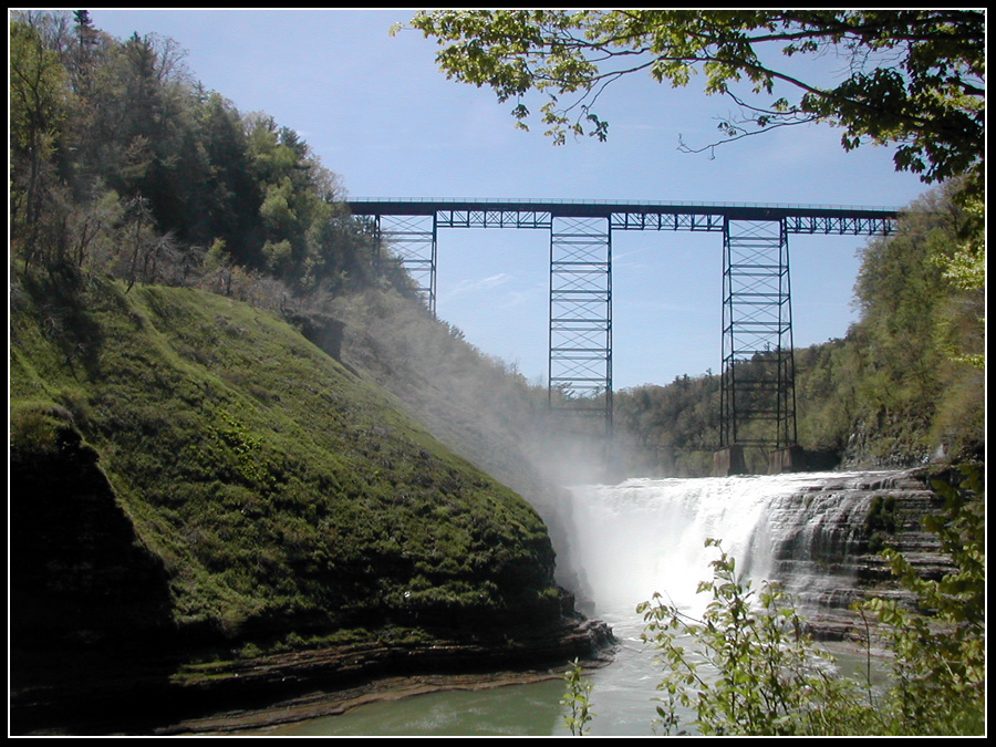 Railway Over Upper Falls