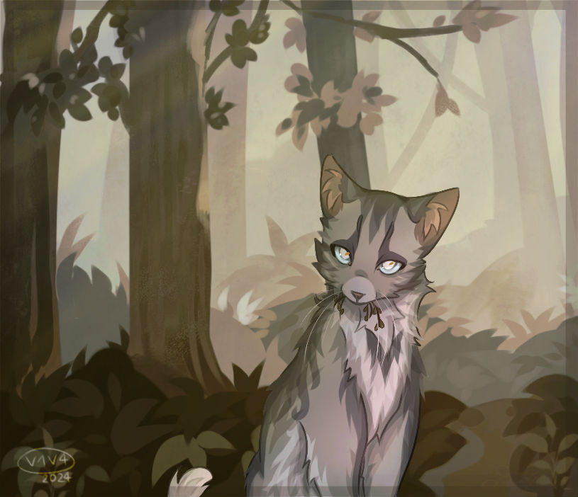 Jayfall Jayfeather warrior cats by v1v04ka on DeviantArt