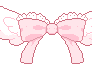 angelic pink bow