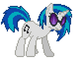 Vinyl Scratch Pixel Art