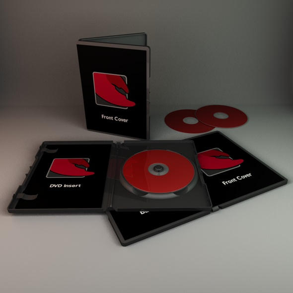 DVD Case 3D Model by ChristineWildeArt on DeviantArt