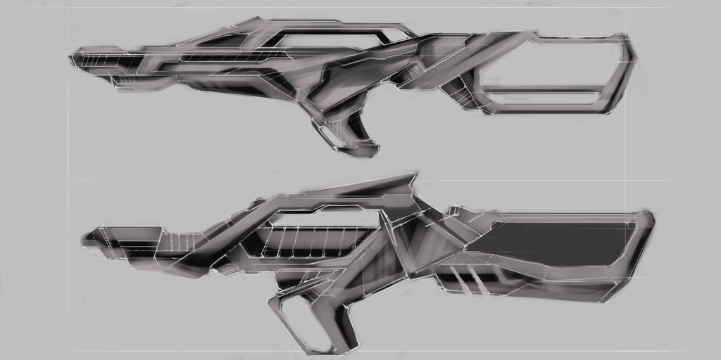 Sci Fi Ruger Sci-fi Gun by suBRescue on DeviantArt