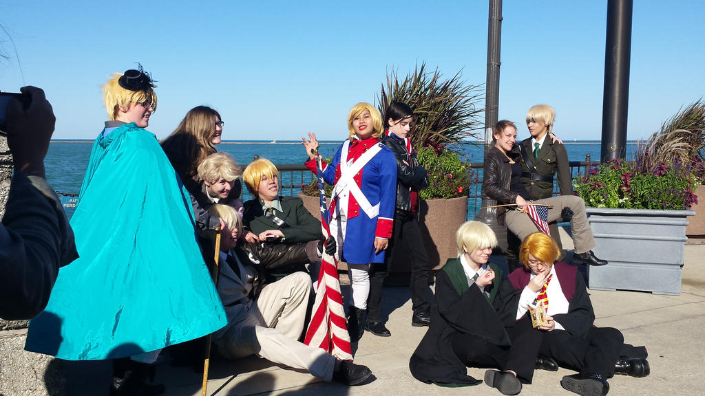 Hetalia Day Chicago 2014: USUK 2