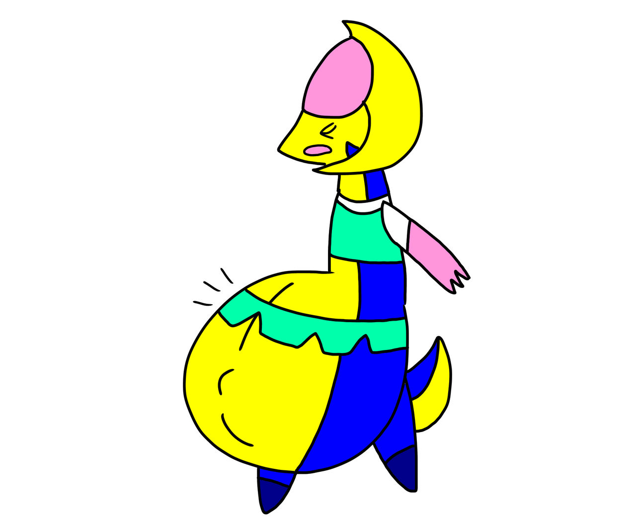 Lizzie pregnant by HybridArin on DeviantArt