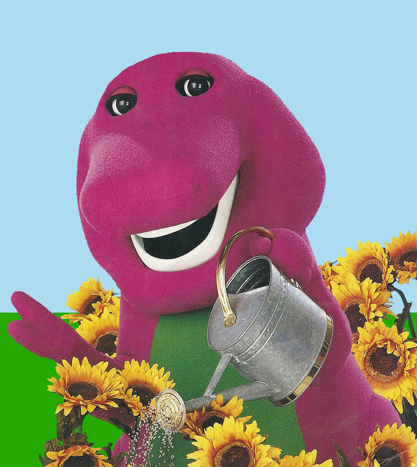 Spring Barney Barney is Getting Ready for Spring by JeremyCrispo19 on DeviantArt