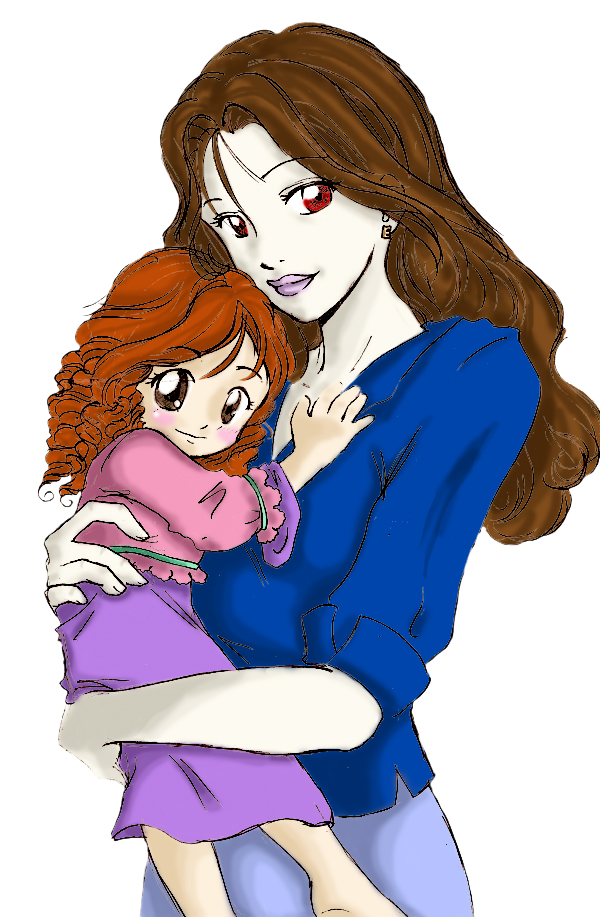 Bella and Renesmee