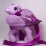 Purple Plume pegasus pony