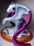 Wistful Winter pegasus pony by Woosie