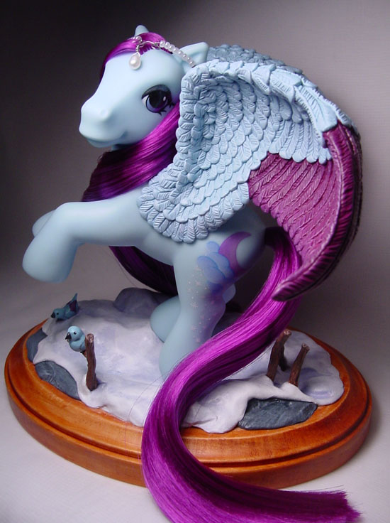 Wistful Winter pegasus pony