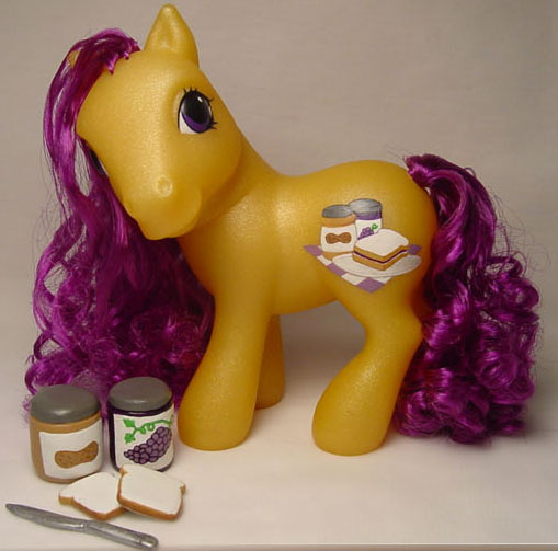 Jelly Curl little pony