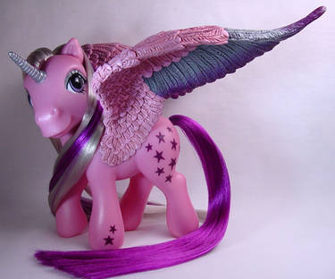 Twilight the unipeg pony