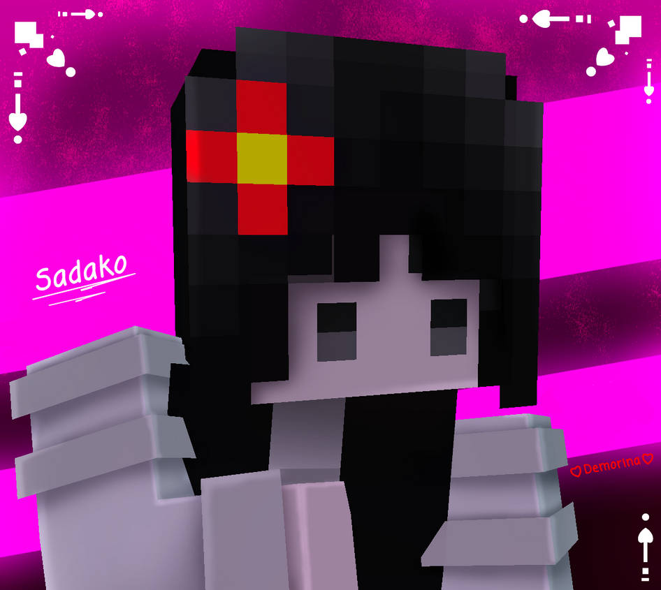 Sadako Minecraft Sadako - Render By Demorina CrafterZ by DemorinaCrafterZ on DeviantArt