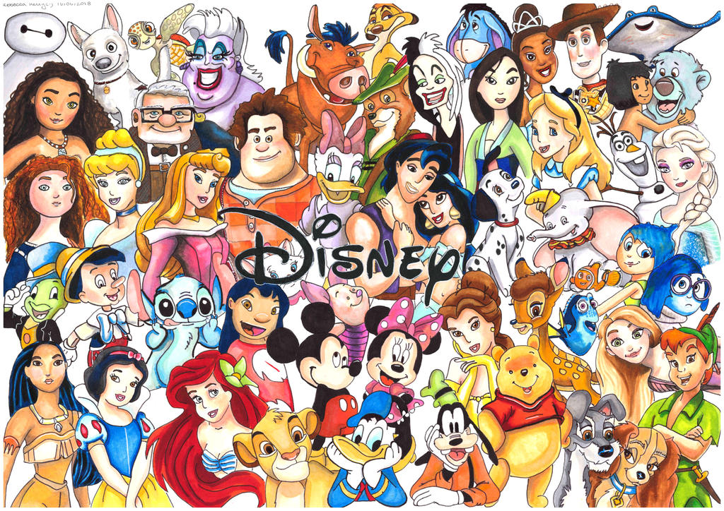Disney Assets Deviantart Disney Characters by becksbeck on DeviantArt