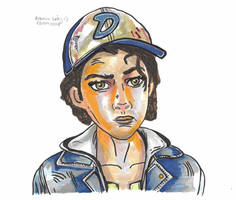 Clementine The Walking Dead Drawing 2