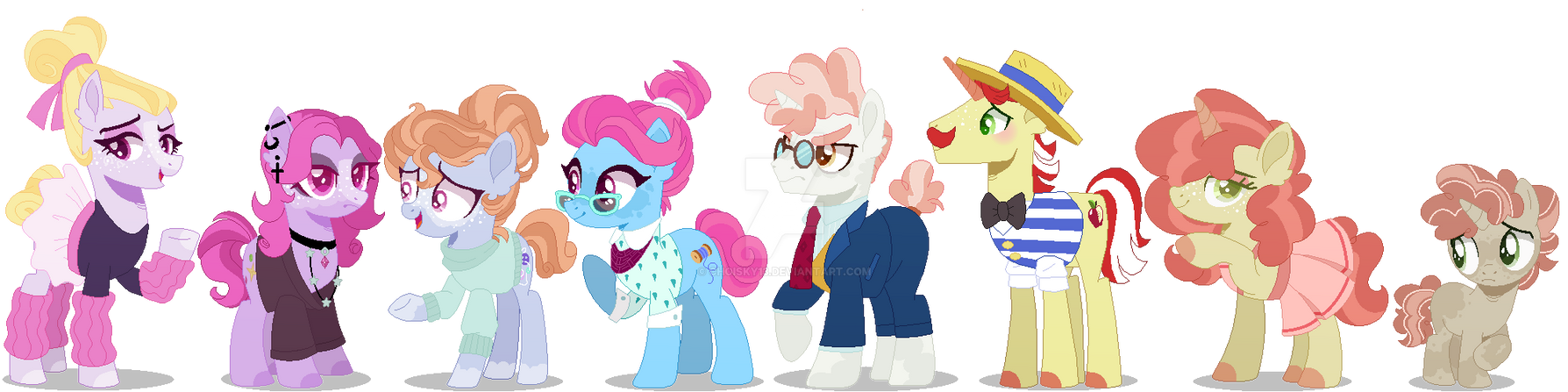 MLP THOSAR NG Svengallop and Blue Bobbin's family by choisky13 on ...