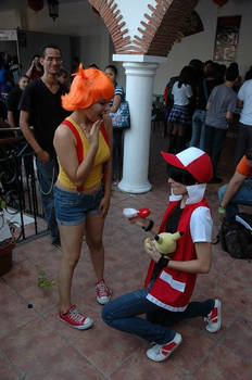 Red Proposing to Misty