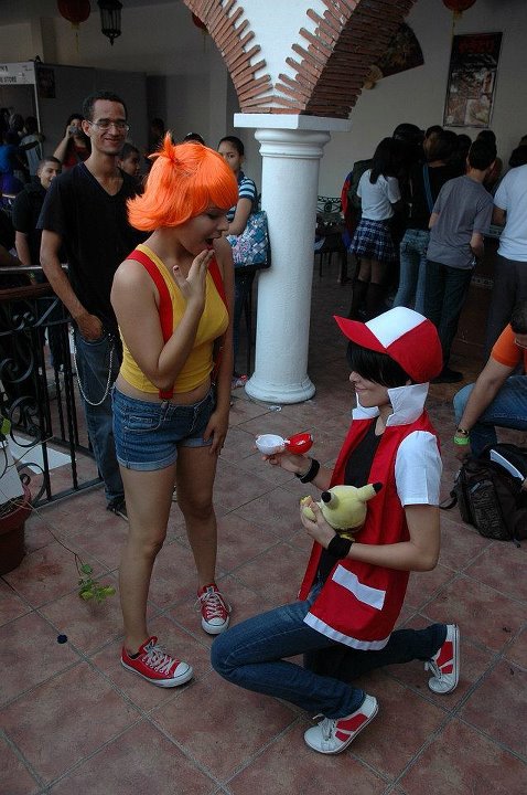 Red Proposing to Misty