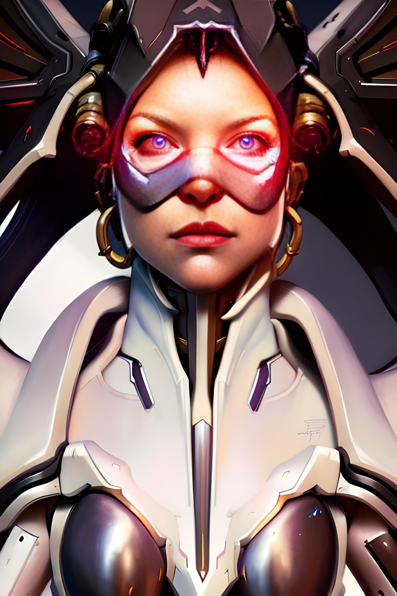 VIrgin Mary Mercy Cyborg by arendbotha on DeviantArt