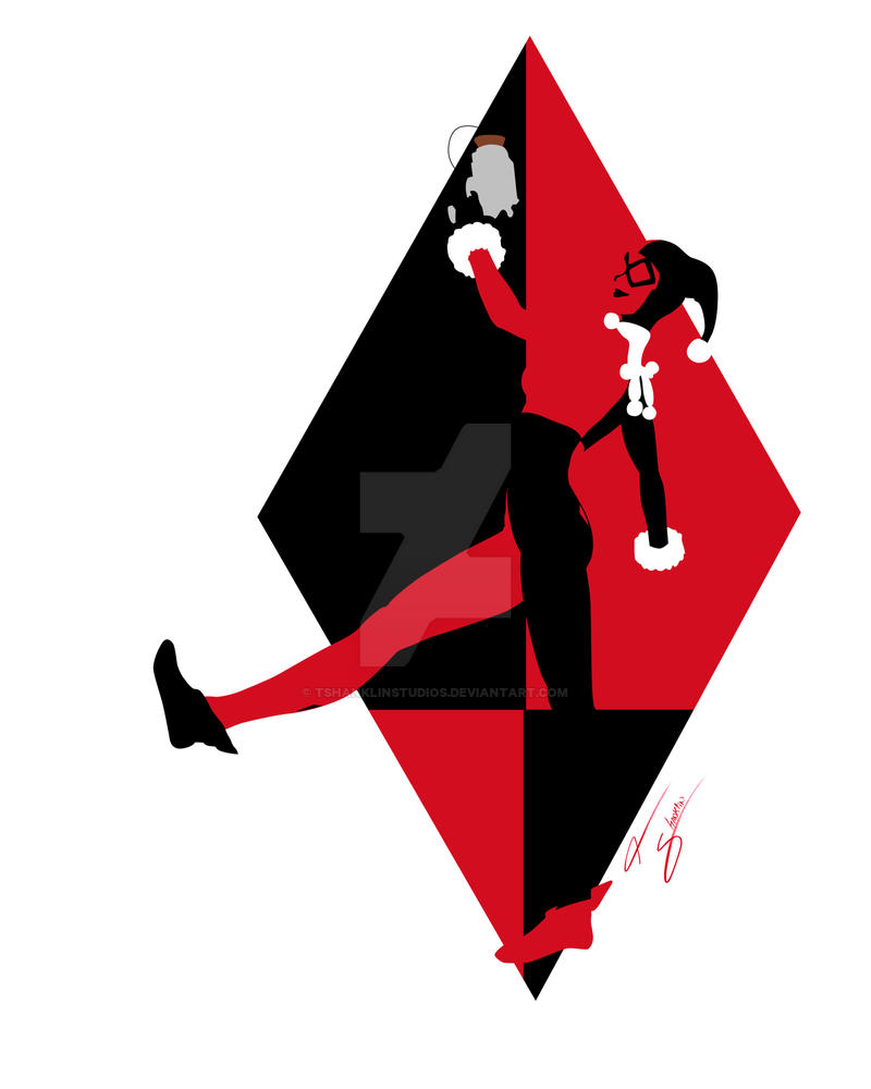 Harley Quinn Minimalist by TShanklinStudios on DeviantArt