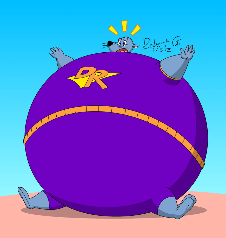 Distorted Sully Inflated Sully by RobertGDraws on DeviantArt