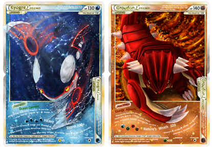 Kyogre Groudon Legends