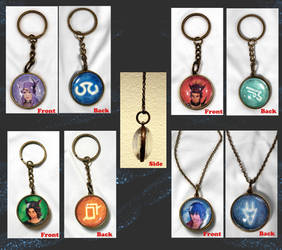 FFXIV Customized Keychain