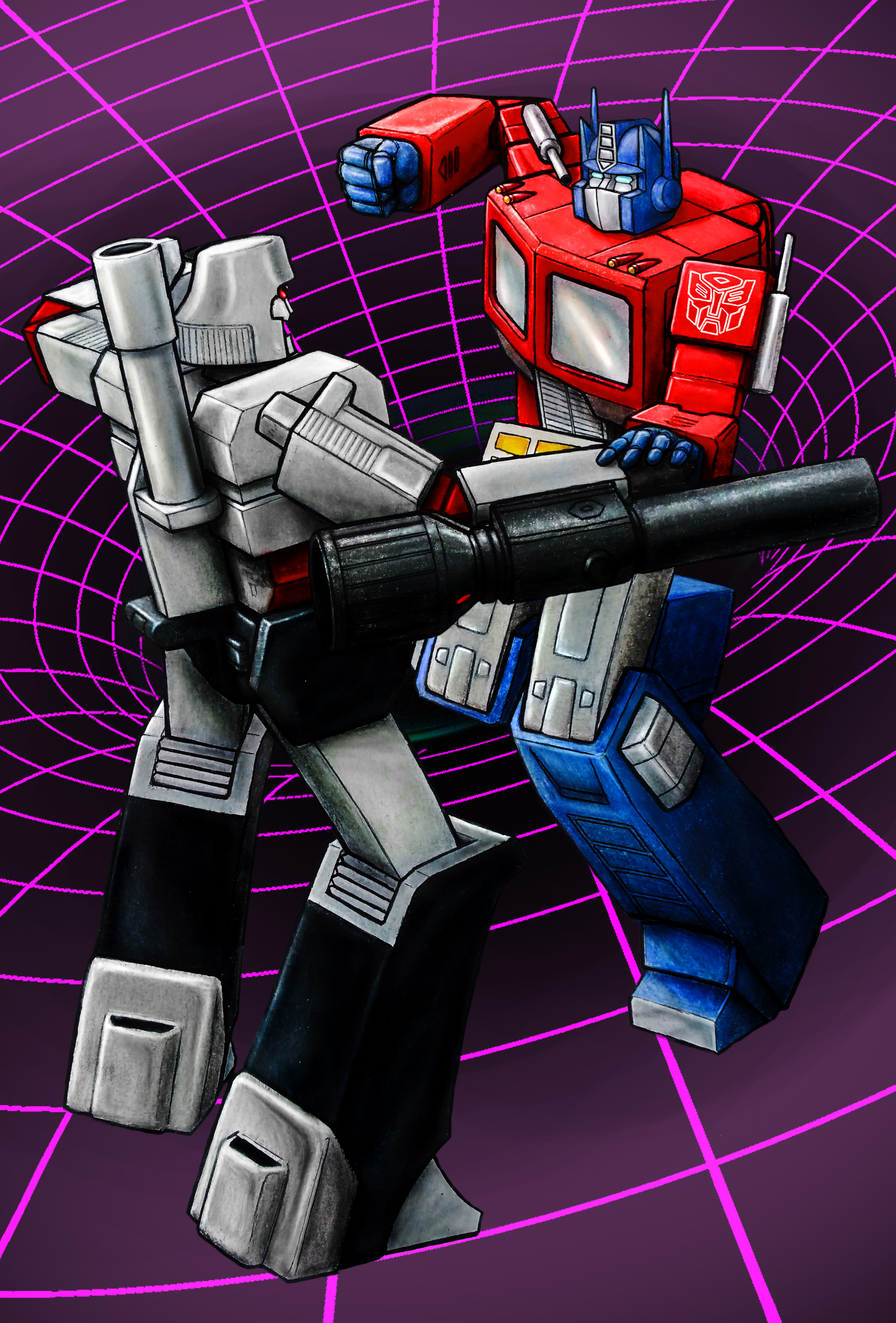 Transformers: Optimus Prime vs. Megatron