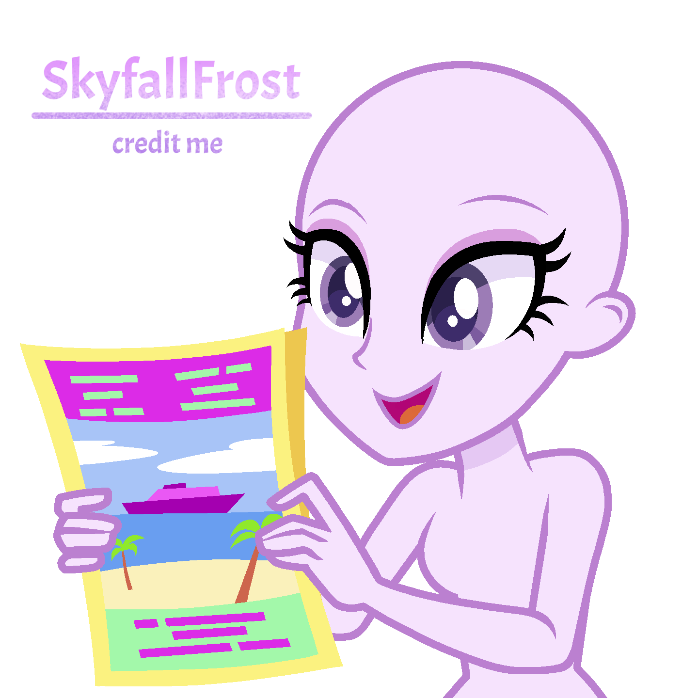 MLP EG BASE #131 by SkyfallFrost on DeviantArt