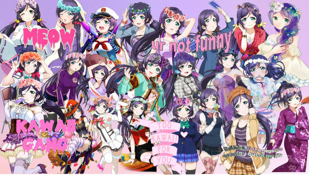 Nozomi Tojo Collage