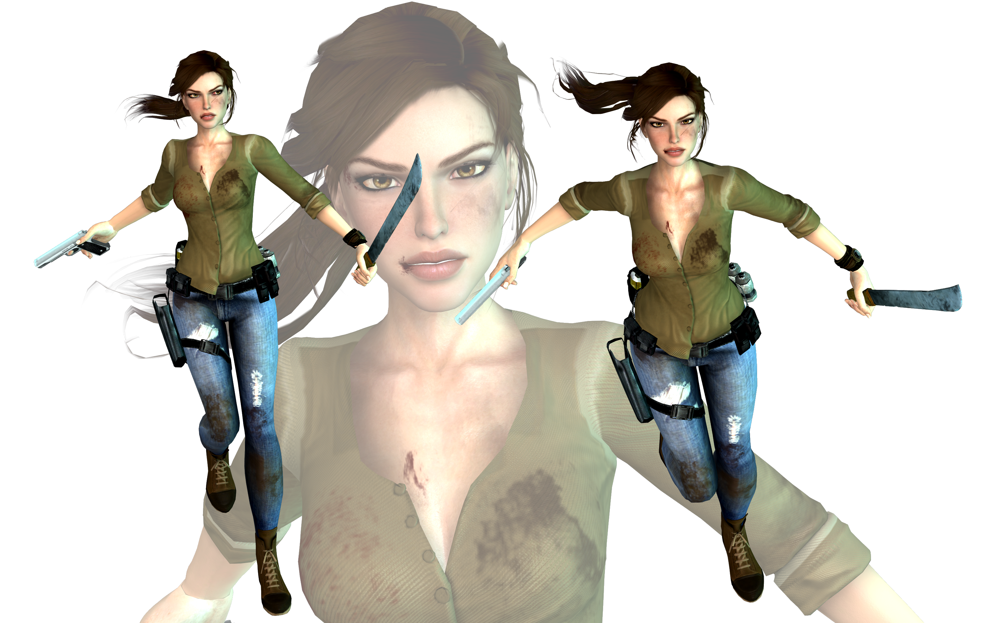 Lara Croft ''Adventurer Light'' mod release