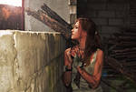 TOMB RAIDER Lara Croft cosplay 2013