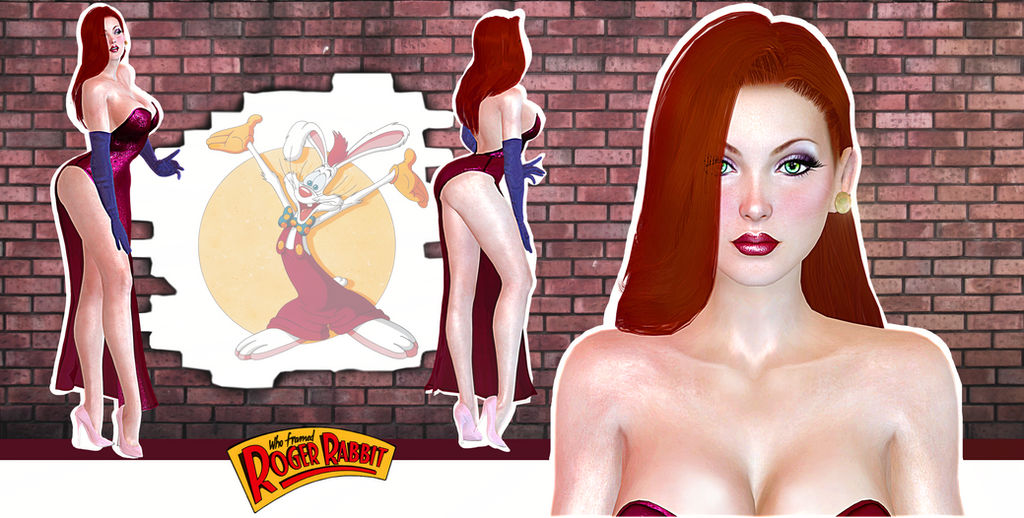 DoA5 Jessica Rabbit 3D model release ( xps)