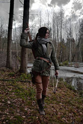 ROTTR Lara Croft on the hunt