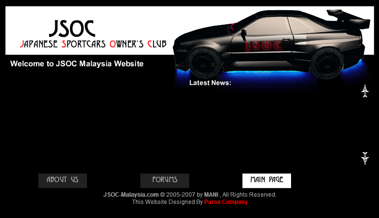Sportcar Club Website