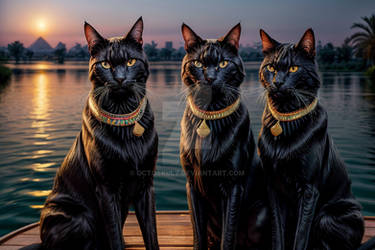 Cats Of The Nile River