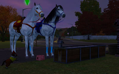 Sims 3 , Pets horse,horses