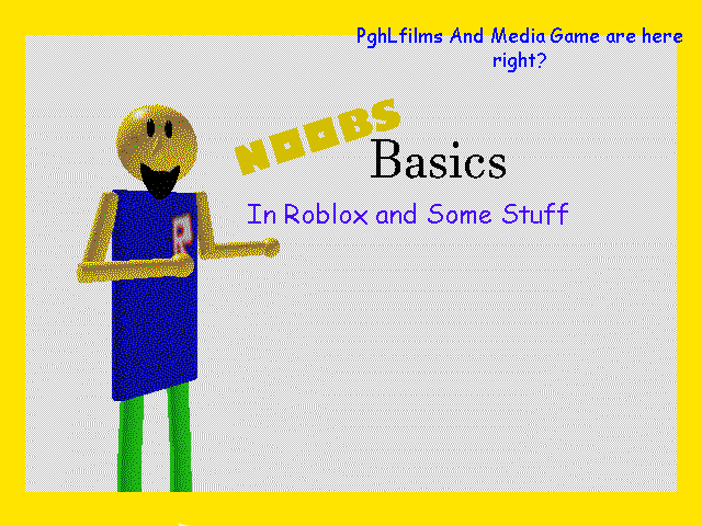 Baldi's Basics Mod Noob's Basics Tittle Screen by SmashLeaker on DeviantArt