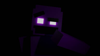 FNaF3 Purple Guy Sprite for Blender 3.4 (i made)