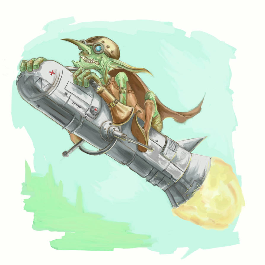 Goblin Rocketeer by EtherealBlade4 on DeviantArt
