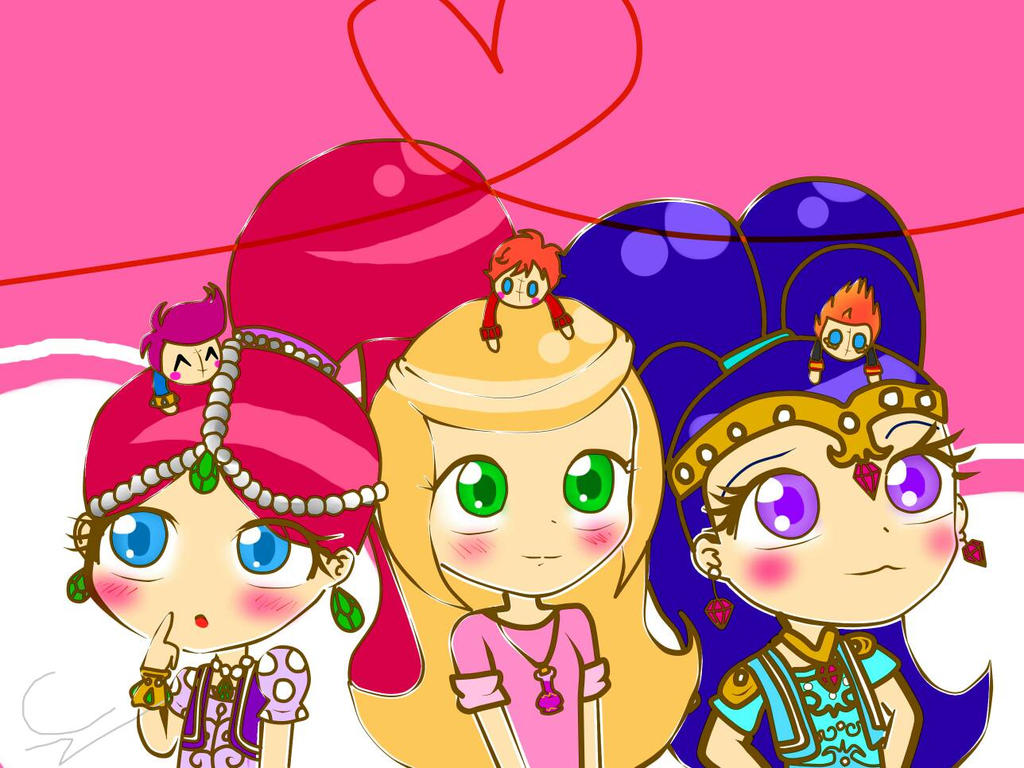 Shimmer And Shine by Cikumayores on DeviantArt