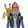 Old Man Ash Ketchum (Coran Stone) #5 (Anime Style)