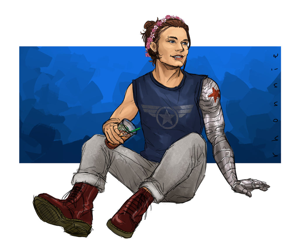 hipster!bucky by buckybbarnes