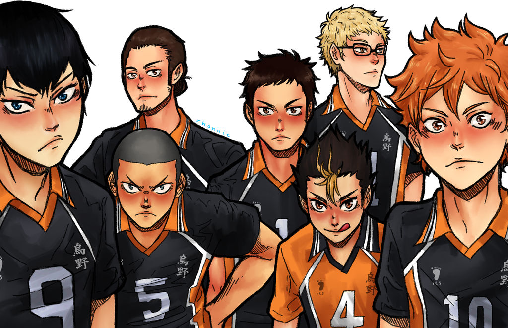 Karasuno Rotation karasuno panel redraw by buckybbarnes on DeviantArt