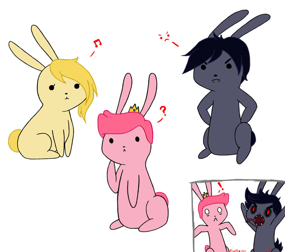Adventure time BUNNIES~ by Ciaxlia on DeviantArt