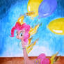 Pinkie on fire