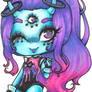 Bleuoctober Chibi Commission 3/3