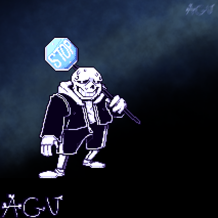 Indie cross sans sprite thing by ValenF2012 on DeviantArt